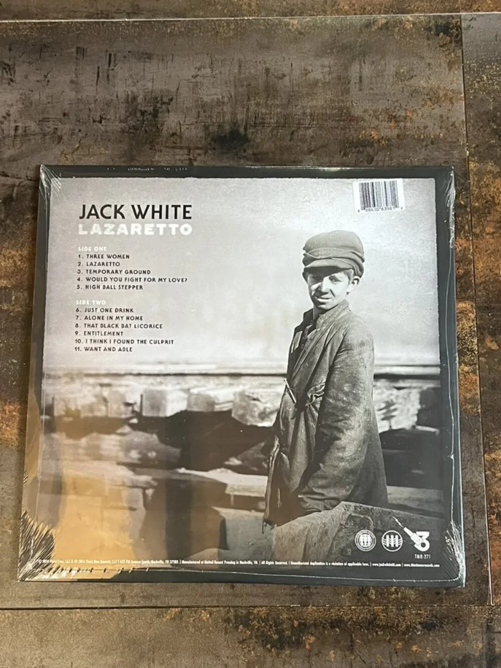 NWT Jack White Third Man Records Lazaretto Sealed Vinyl Ultra LP - Picture 2 of 2